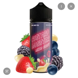 Custard monster mixed berry ice 100ml 3mg