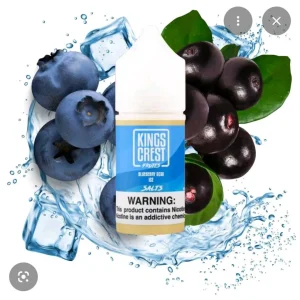Salt King crest Blueberry acai