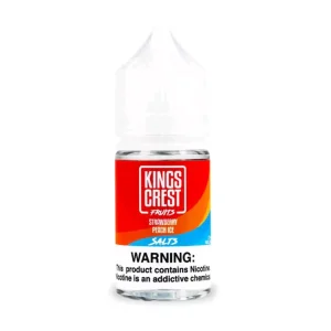 Salt King crest fruits Strawberry peach ice