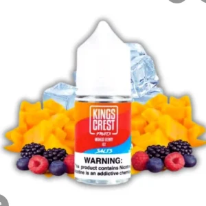 Salt King crest mango berry ice
