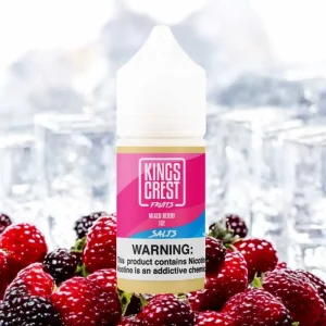 Salt King crest mixed berry ice